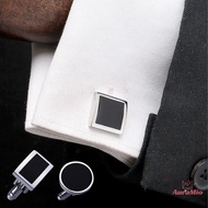 [AuraMio] Men Shirt Tuxedo Studs And Cufflinks Set, Cufflinks For Men new