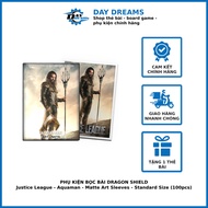 Accessories Game Sleeves Card: Dragon Shield Justice League - Aquaman - Matte Art Sleeves - Standard Size (100pcs)