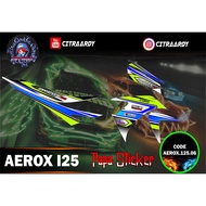 Striping Sticker AEROX 125 semi full variation Sticker LIST VARIATION AEROX 125 C0DE 06