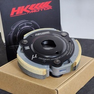 ชุดคลัตช์ HK Motor รุ่น 2 สี (คาร์บอน76/เคฟล่า)  Vespa 125 -150 cc 3V. ทุกรุ่นทุกปี