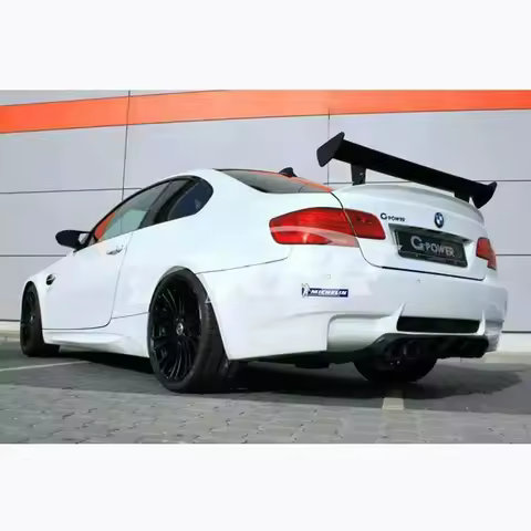Car Styling GTS Carbon Fiber Modified Rear Spoiler Tail Wing For BMW 1M M2 M3 F82 E87 E90 E92 E93 F3