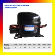 QD REFRIGERATOR COMPRESSOR QD25 QD43 QD52 QD65 QD75 QD91 QD110 QD120 Peti Air Freezer Chiller Universal USA JAPAN