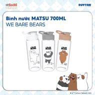 [We Bare Bears Collection] Matsu water bottle 700ml with 3 cute Bears pattern