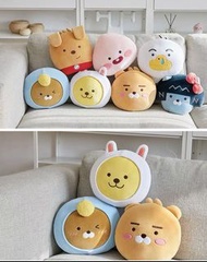 正版Kakao friends抱枕 靠枕 公仔 Ryan Apeach