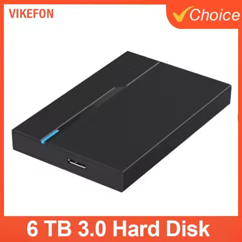 Plug & Play 2.5" External Hard Drive Enclosure Box USB 3.0 Hard Disk Case 6 TB Supports 7 mm 9.5 mm 