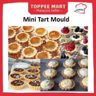 4.5CM Mini Aluminium Egg tart  Cheese Tart Mould 12pcspkt Acuan Kuih Tart 蛋挞摸具