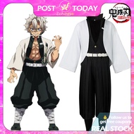 Sanemi Shinazugawa Cosplay Costume - Wind Hashira Uniform Outfit