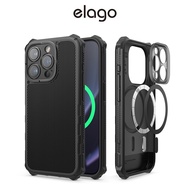 elago Magnetic Armor Case Compatible for Apple iPhone 15 Pro, iPhone 15 Pro Max Series [Device Not I