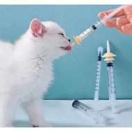 Adora Petz Spuit Milk Medicine Dropper Syringe for Kitten Puppy Feeding 3ML & 5ML SHORT VALVE LONG V