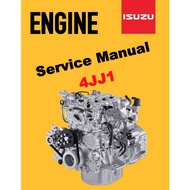 ISUZU ENGINE 4JJ1 SERVICE WORKSHOP MANUAL / ISUZU D-MAX
