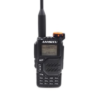 ANYSECU UV-K5 5W FM Radio with NOAA Weather Alert Tri Band 136-174mhz 350-400mhz 400-470mhz