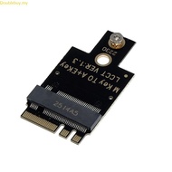Doublebuy M 2 A+E to NVME SSDs Adapters M 2 WIFI Interfaces A+E Key to M Key PCIE4 0 Risers Card