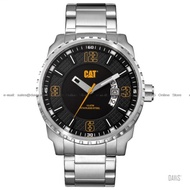 Caterpillar CAT Watches AC.141.11.121 Men's Analog Watch MOSSVILLE Date 45mm SS Bracelet Black *Orig