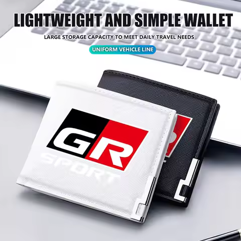 For Toyota Car Wallet Credit Card Driver License Holder Sienna 4Runner Verso Fortuner Venza Highland