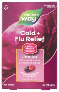 Nature's Way Umcka Berry Chew, 20 ct