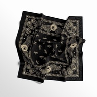 Mooneyes black Bandana scarf Bandana Bandana head scarf Bandana scarf - Multifunctional Slayer scarf