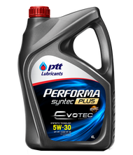 น้ำมันเครื่องปตท PTT PERFORMA SYNTEC PLUS Evotech (4L 4+1L) กึ่งสังเคราะห์สูตรใหม่คุณภาพสูง
