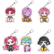 Acrylic Key Chain For Demon Hunters KPop Demon Hunters Anime KeyChain Pendant Mira