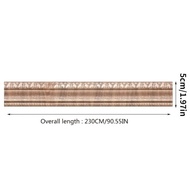 Eco-Friendly 3D Foam Wall Stickers | Anti-Collision Self-Adhesive Waterproof Baseboard Wallpaper Bor