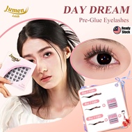 Bulu Mata [Free Golden Tweezer] Lumen Lash # Day Dream | Airy Nano Series Eyelash Glue Free | 13mm 免