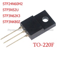 5PCS STF24N60M2 TO-220F 24N60M2 STF24N60 STF5N52U F5N52U STF5N52 STF3N62K3 F3N62K3 STF3NK80Z F3NK80Z