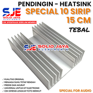 PENDINGIN HEATSINK SPECIAL 15 CM 10 SIRIP PENDINGIN SPESIAL 15CM TEBAL SPESIAL 10SIRIP HEATSINK HEAT