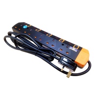 OPS 13AMP TRAILING SOCKET c/w NEON & SURGE PROTECTOR (2 MTR WIRE) (SIRIM)