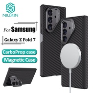 Nillkin Fold Case For Samsung Galaxy Z Fold 7 / Fold7 Aramid Fiber+TPU CarboProP Magnetic Case