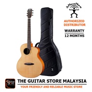 Anuenue L100 Feather Bird Premium Acoustic Guitar With Pickup And Deluxe Gigbag