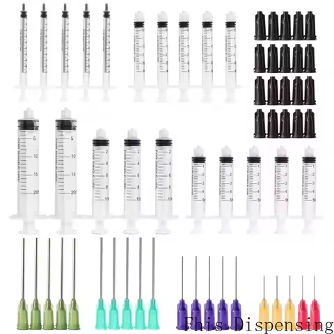 Syringe Blunt Tip Needles Caps Refilling and Measuring E-Juice, E-Liquids, E-Cigs, Adhesives, Vape, 