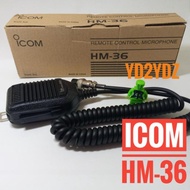 hm36 handmic microphone mic icom hm-36 ic-718 ic-229 ic718 ic228h ic229 707 extramic bulat 8pin 718 