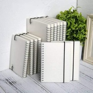 B5 A5 A6 Muji Style Minimalistic Notebook Notepad Grid Line Dot Steno