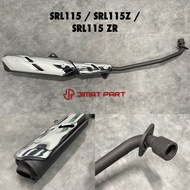 YAMAHA SRL115 SRL115Z SRL115ZR EXHAUST PIPE STANDARD MUFFLER EKZOS LAGENDA115 115Z 115ZR