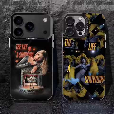 L-Life of a S-Showgirl Phone Case For iPhone 16,15,14,13,12,11,Pro,XS,Max,Plus,Mini,SE4,E Black Matt