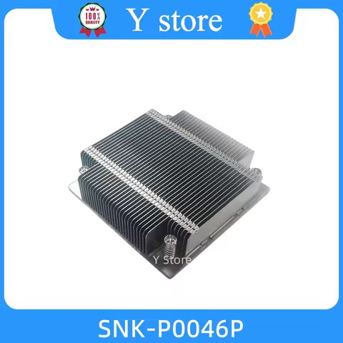 Y Store Original SNK-P0046P Server Radiator Suitable For Supermicro 1U 1156/1155 Pin CPU Radiator