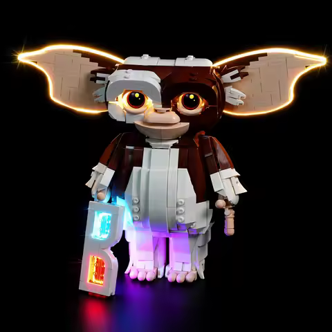 Hprosper 5V LED Light for LEGO 21361 Ideas Gremlins: Gizmo Decorative Lamp With Battery Box (Not Inc
