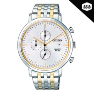 [Watchspree] Citizen Automatic Chronograph Two-Tone Stainless Steel Band Watch AN3614-54A