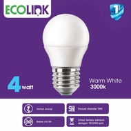ECOLINK LED BULB 4W 3000K P45 E27/5W 6500K E27/7W/9W/11W 15W/ 19W