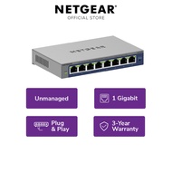 NETGEAR GS108E ProSafe 8-Port Gigabit Smart Managed PLUS Switch