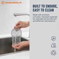 Annapurplesky 4Pcs Metal Mesh Gutter Guards Leaf Debris Trap Drain  Cover TH
