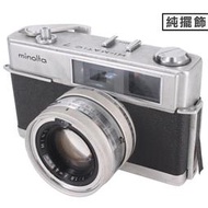 金卡價833 二手 Minolta HI-MATIC 7古董底片相機 純擺飾 399900024509 04