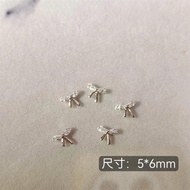 Set of 2 nail charms with bow nails A10