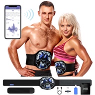 MASTOGO Abs Stimulator, Electronic Abs Toning Training Belt Muscle Machine Workout Equipment Abdomin