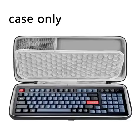 Geekria Keyboard Case for 100keys Portable Keyboards, Hard Shell Travel Carrying Bag Compatible with