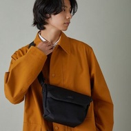 Anello KURO系列 輕便迷你翻蓋式斜揹袋 ATS0831 - 黑色