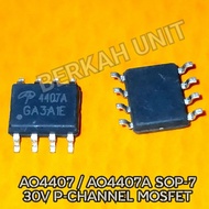AO4407 AO4407A SOP-8 MOSFET SMD marking 4407