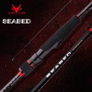 BQMU PURELURE 9FT 10FT M MH Spinning Rod For SeaBass High Carbon Long Throwing Fishing Rod In Plus S
