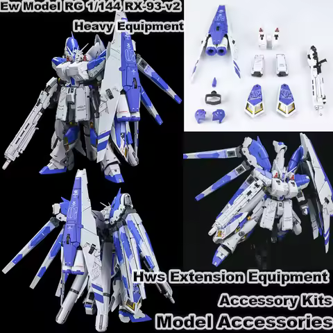 Ew Model RG 1/144 RX-93-ν2 Heavy Equipment Hws Extension Equipment Accessory Kits Modifications Scal