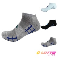 Lotto|TOP 9 Elastic Functional Air Cushion Nude Socks Sports Lotto Men