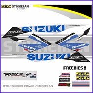 ✧ ⊙ ➱ RAIDER 150 FI 2023 NEW STOCK DECAL